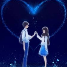 蓝色壁纸可爱